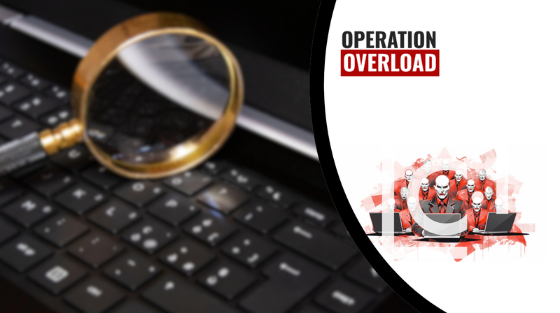 Operation Overload -raportin kansikuva