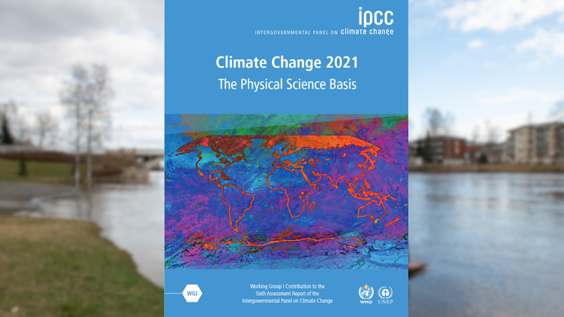 IPCC:n ilmastoraportin kansi